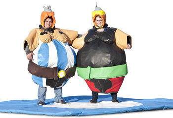 Sumo Asterix & Obelix pakken voor zowel jong als oud online halen. Koop springkussens bij JB Inflatables Nederland