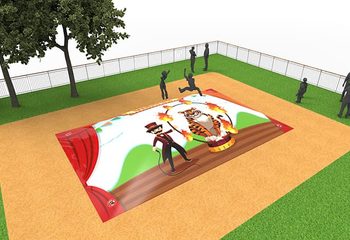Inflatable springberg kopen in circus thema voor kinderen. Bestel opblaasbare airmountain nu online bij JB Inflatables Nederland