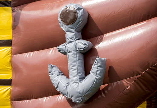 Compre uma pequena pista de obstáculo infláveis ​​pirata 8m para crianças. Ordene pistas de obstáculos infláveis ​​agora online em JB Insuflaveis Portugal