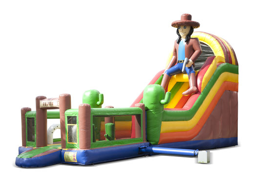 O slide inflável na praia temática com uma piscina infantil, um objeto 3D impressionante, cores frescas e os obstáculos 3D para as crianças. Compre escorregadores infláveis ​​agora online na JB Insuflaveis Portugal