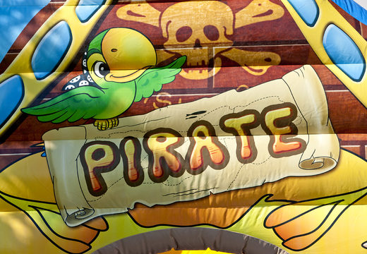 Multiplay Pirates world slide extra wide com obstáculos 3D para crianças. Ordene escorregadores infláveis ​​agora online em JB Insuflaveis Portugal
