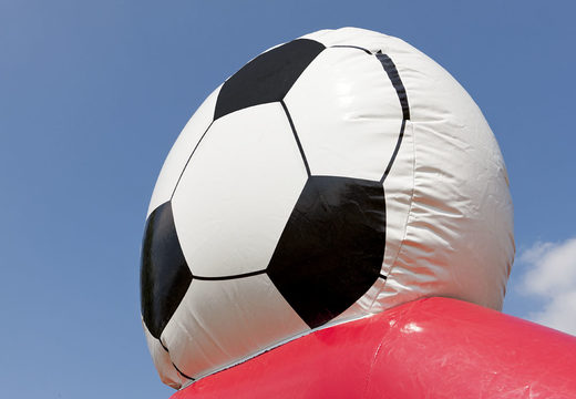 Encomende "Dikke Bertha" ou um jogo de tiro rápido para jovens e idosos. Compre um velocimetro de futebol inflável agora online na JB Insuflaveis Portugal