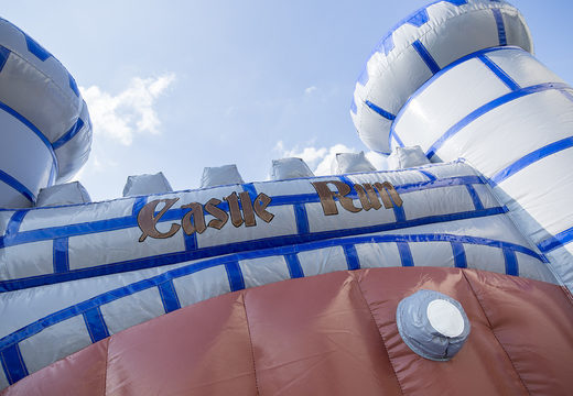 Pista de obstáculo inflável para castelo de 8 metros de comprimento para crianças. Compre pistas de obstáculos infláveis ​​online agora na JB Insuflaveis Portugal