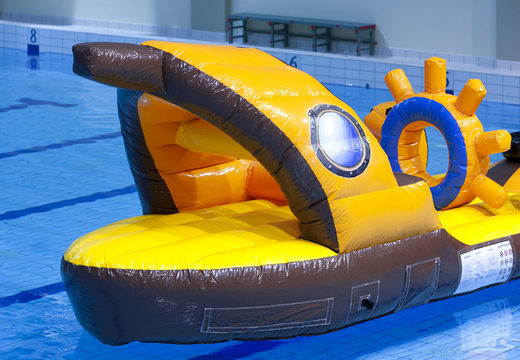 Encomende o navio inflável no tema pirata para jovens e idosos. Compre jogos de sinuca infláveis ​​agora online na JB Insuflaveis Portugal