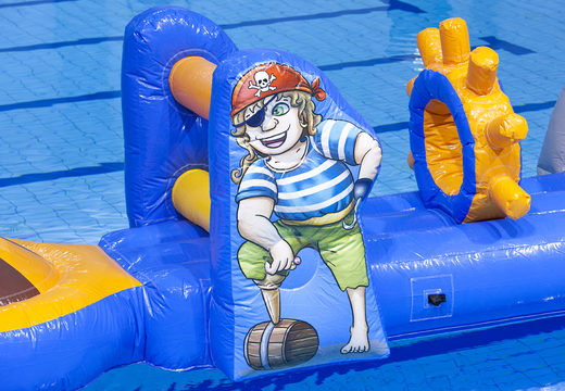 Compre uma mega piscina com tema de tubarão para jovens e idosos. Encomende atrações aquáticas infláveis ​​agora online na JB Insuflaveis Portugal