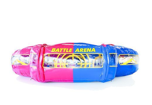 Encomende a Arena de Batalha inflável colorida para jovens e idosos. Compre arenas infláveis ​​online agora na JB Insuflaveis Portugal