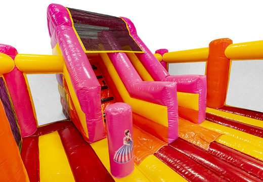 Encomende o Slidebox Princess online para crianças. Compre castelos insufláveis ​​agora na JB Insuflaveis Portugal