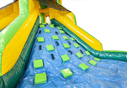 Ordene o slide da Torre no tema da selva para crianças. Compre escorregadores infláveis ​​agora online na JB Insuflaveis Portugal