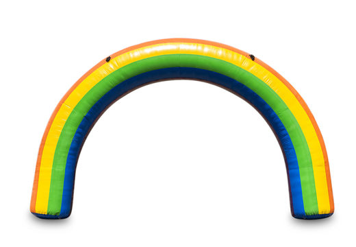 Arco insufláveis ​​9x6m na cor do arco-íris à venda na JB Insuflaveis Portugal online. Compre arcos insufláveis ​​de início e fim em cores e tamanhos padrão para eventos esportivos