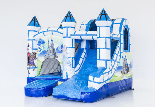 Compre castelo insuflável feliz e saltitante para crianças. Encomende castelos insufláveis ​​online na JB Insufláveis ​​Portugal