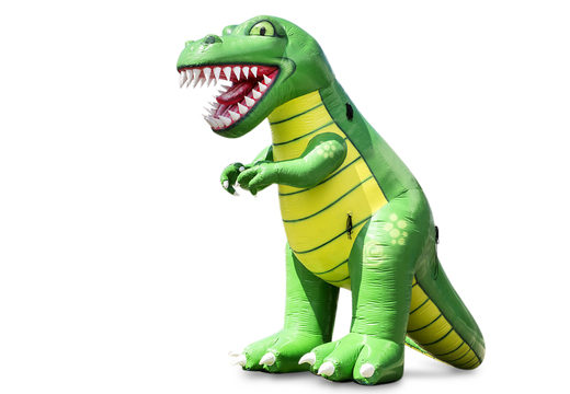 Compre um dinossauro inflável de 6 metros de altura para crianças. Encomende castelos insufláveis ​​agora online na JB Insuflaveis Portugal