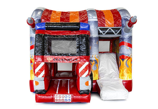 Ordene um castelo insuflável multijogador para brigada de incêndio para crianças. Compre castelos ​​insufláveis ​​online na JB Insufláveis ​​Portugal
