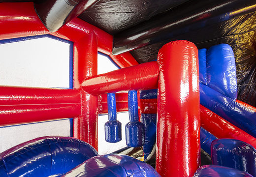 Compre inflatables ​​sob medida Captian Jack Multiplay Fire Brigade Indoor on-line na JB Insuflaveis Portugal. Encomende um design gratuito para castelos ​​infláveis ​​em sua própria identidade corporativa agora