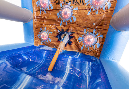 IPS Water Wars inflável exclusivo com canhões de água para jovens e idosos. Compre atrações aquáticas infláveis online agora na JB Insuflaveis Portugal