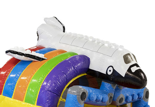 Pista de obstáculo inflável superblocos de 9 metros de comprimento para crianças. Compre pistas de obstáculos infláveis ​​online agora na JB Insuflaveis Portugal