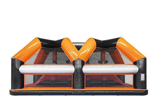 Encomende o curso de assalto Edge Walker modular gigante inflável para crianças. Compre cursos de obstáculos infláveis ​​online agora na JB Insuflaveis Portugal