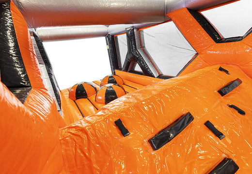 Encomende o curso de assalto modular gigante inflável Survival Run para crianças. Compre cursos de obstáculos infláveis ​​online agora na JB Insuflaveis Portugal