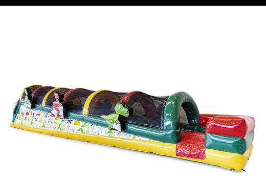 Encomende o escorrega inflável dinopark para jovens e idosos. Compre pista de rolo inflável agora online em JB Insuflaveis Portugal