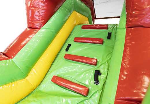 Encomende o divertido escorregador de jardim Bert Gillissen inflável feito sob medida para crianças e adultos. Compre escorregas insufláveis ​​online na JB Insuflaveis Portugal