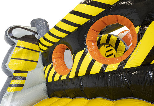 Pista de obstáculo inflável de 9 metros de comprimento para crianças. Compre pistas de obstáculos infláveis ​​online agora na JB Insuflaveis Portugal
