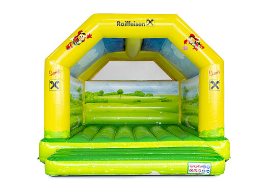 Compre o castelo insuflável personalizado Raika Super Inflável online na JB Insuflaveis Portugal. Castelos insufláveis ​​promocionais de todas as formas e tamanhos na JB Insuflaveis Portugal