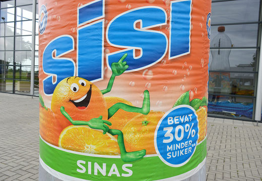 Compre uma grande ampliação do produto Sisi Bottle. Encomende online a ampliação do seu produto inflável na JB Insuflaveis Portugal