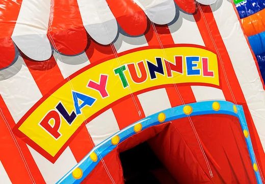 Compre o jogo e o divertido castelo insuflável do túnel do circo do circo para as crianças. Encomende castelos insufláveis ​​online na JB Insufláveis Portugal