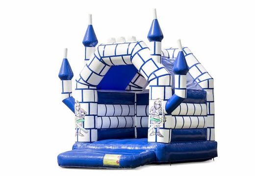 Pequeno castelo insuflável interno no castelo temático, para crianças à venda. Disponível em JB Insufláveis ​​Portugal online