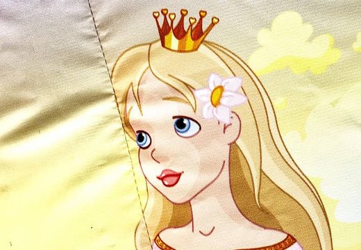 Mini castelo inflável com tema princesa à venda para crianças. Compre castelos insufláveis na JB Insufláveis ​​Portugal online