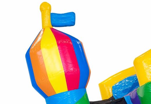 Encomende um mini splash castelo insuflável com tema de festa com ou sem piscina no JB Insufláveis ​​Portugal para crianças. Compre castelos insufláveis online na JB Insufláveis ​​Portugal