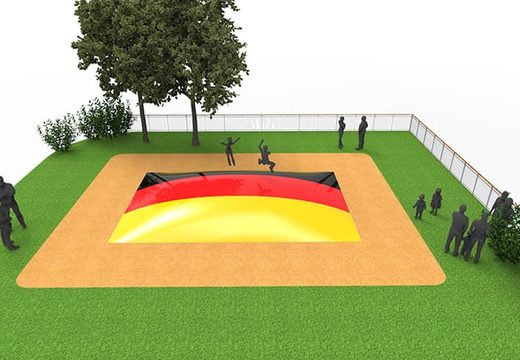 Compre montanha aérea inflável com tema de bandeira alemã para crianças. Encomende montanhas aéreas infláveis ​​agora online na JB Insuflaveis Portugal