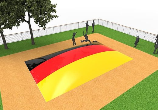 Compre montanha aérea inflável no tema da bandeira alemã para crianças. Encomende montanhas aéreas infláveis ​​agora online na JB Insuflaveis Portugal