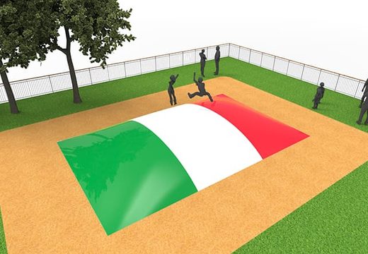 Compre uma montanha aérea inflável no tema da bandeira italiana para crianças. Encomende montanhas aéreas infláveis ​​agora online na JB Insuflaveis Portugal