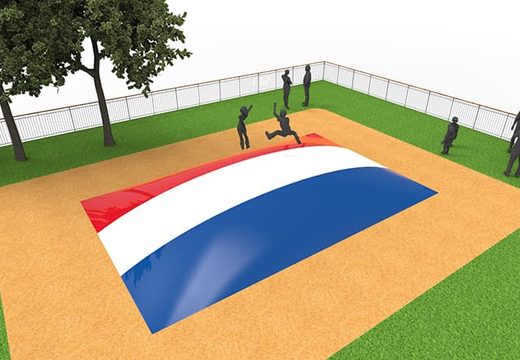 Compre airmountain inflável no tema bandeira holandesa para crianças. Encomende montanhas aéreas infláveis ​​agora online na JB Insuflaveis Portugal