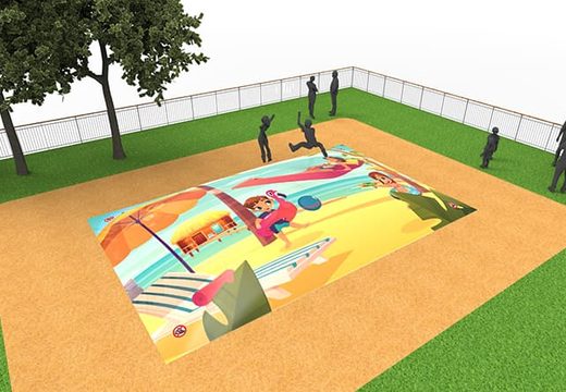 Compre airmountain inflável em um tema sandbox para crianças. Encomende montanhas aéreas infláveis ​​agora online na JB Insuflaveis Portugal