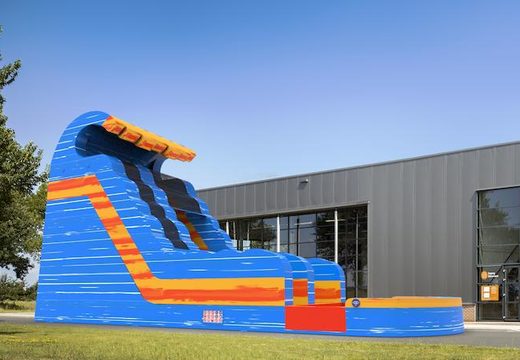 Um toboágua inflável S18 em cachoeira temática para jovens e idosos para venda. Encomende toboáguas infláveis ​​online na JB Insuflaveis Portugal
