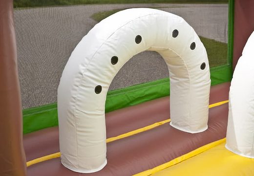 koop een Multiplay glijbaan springkussen bij JB Inflatables voor kids in thema Cowboy.