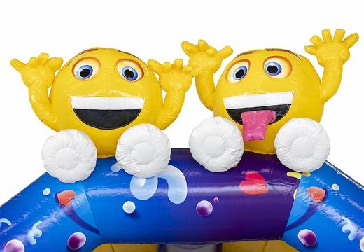 Encomende o segurança inflável com emojis no travesseiro para crianças