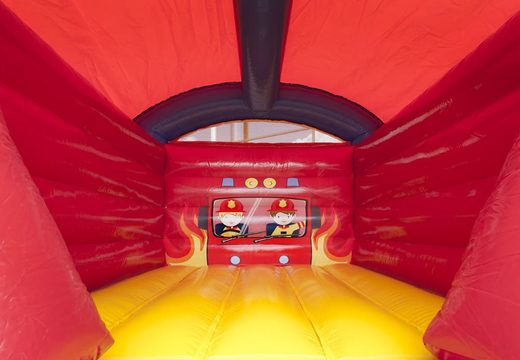 Almofada de ar inflável tema de combate a incêndios para venda para crianças