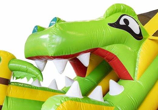 Compre escorregador inflável com tema de dinossauro para crianças