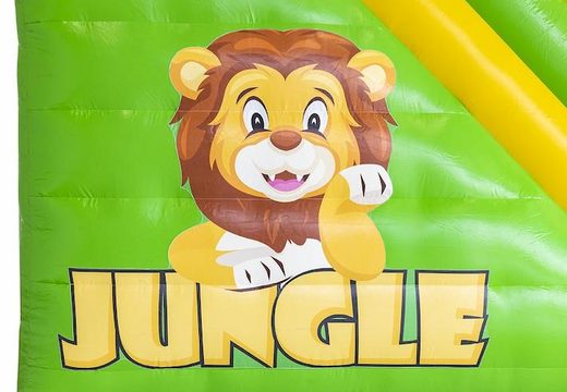 Encomende almofada de ar inflável com tema de selva para crianças