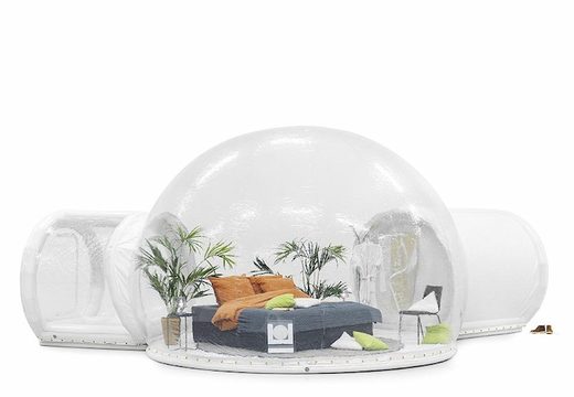 Vende-se globo inflável com túnel fechado e entrada transparente