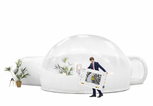 Compre cúpula de privacidade inflável de 5 metros, incluindo entrada transparente e cabine fechada no JB d