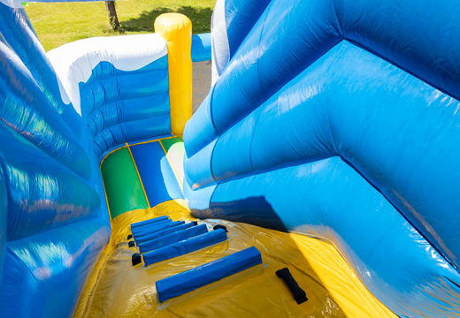 Compre um grande parque infantil inflável inflável no tema seaworld de 15 metros para crianças
