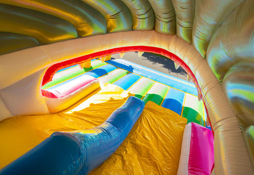 Grande parque de segurança inflável inflável no tema seaworld de 15 metros para venda para crianças