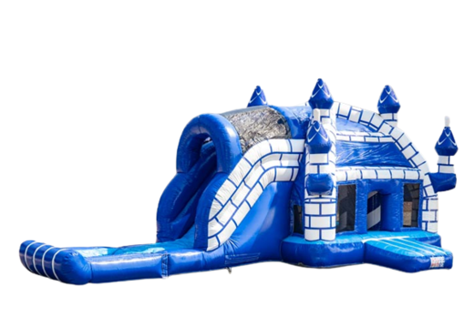 Encomende um grande castelo inflável multiplay interior inflável no tema do castelo para crianças