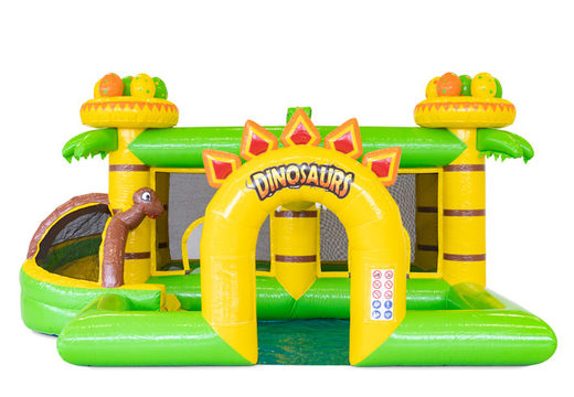 Encomende um castelo insuflável insuflável no tema Dino para crianças. Compre infláveis ​​online na JB Insuflaveis Portugal