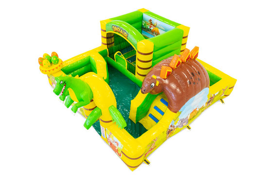 Compre o insuflável Dino para crianças. Encomende castelos insufláveis ​​online na JB Insuflaveis Portugal
