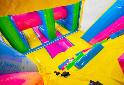 Ordene 13 metros pista de obstáculo para crianças. Compre pistas de obstáculos infláveis ​​agora online em JB Insuflaveis Portugal