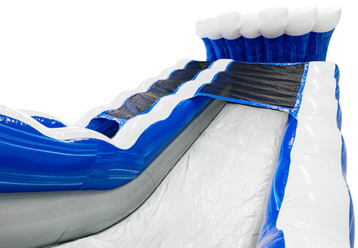 Compre toboágua inflável com banheira em azul, branco, prata